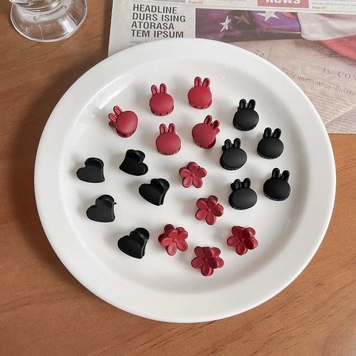 Заколка-крабик для принцессы, челка, маленькая заколка для волос, маленькие шпильки для волос, аксессуар для волос, простой и элегантный дизайн