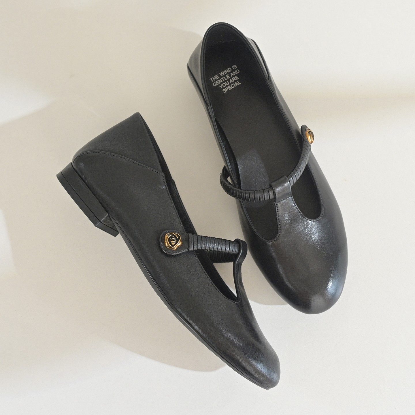 步享~小众复古T型带玛丽珍鞋女软底小皮鞋圆头平底真皮浅口单鞋40,淘宝优惠券,粉丝福利购,淘宝优惠卷