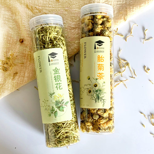 杏林草堂金银花菊花茶组合解暑凉茶火清去花草茶热胎菊王泡水饮品-图2