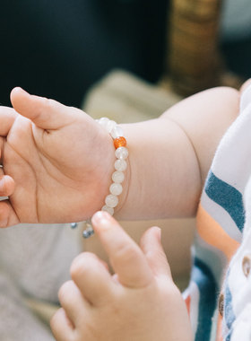 南红玛瑙月光石手链亲子系列