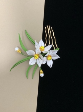 原创缠花水仙花材料包