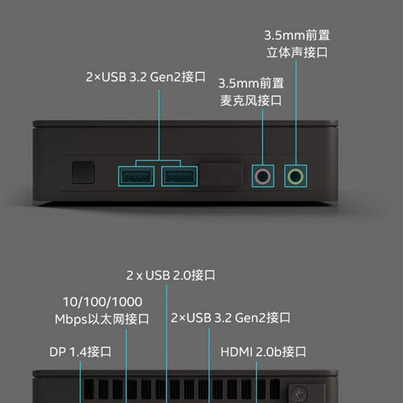 英特尔阿特拉斯峡谷NUC11ATKC4搭载赛扬N5105 - 图0