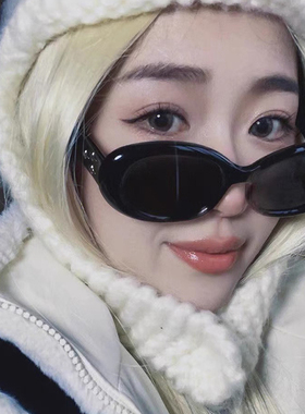 椭圆复古可配近视欧风风