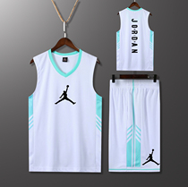 New basketball suit suits men and women Summer college basketball competition training team uniforms for custom-made jerseys