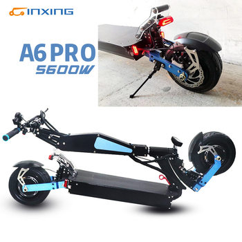 ໂຮງງານຜະລິດ 5600w60v super endurance folding scooter ໄຟຟ້າຜູ້ໃຫຍ່ skateboard ໄຟຟ້າສອງຂັບ off-road