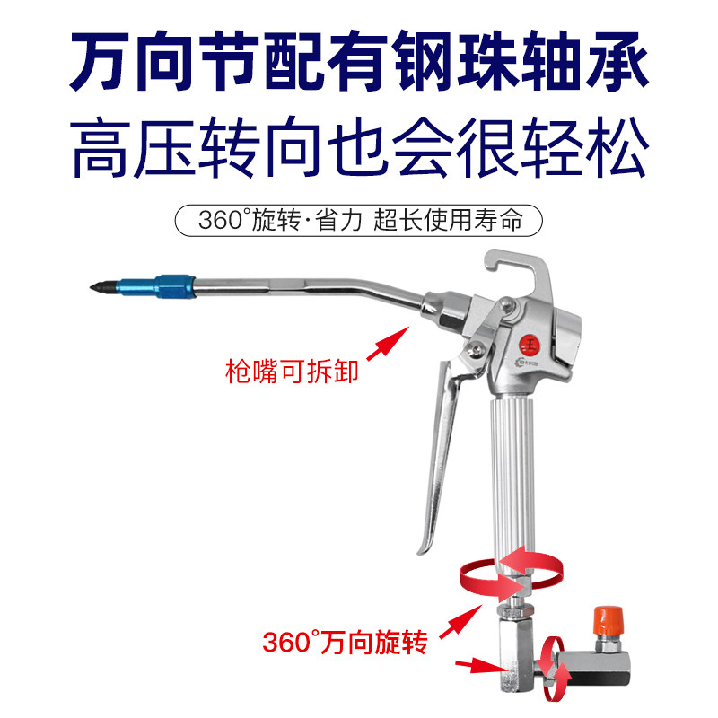 固卡悦途万向黄油枪高压电动气动挖掘机专用注油器黄油机枪头配件,淘宝优惠券,粉丝福利购,淘宝优惠卷