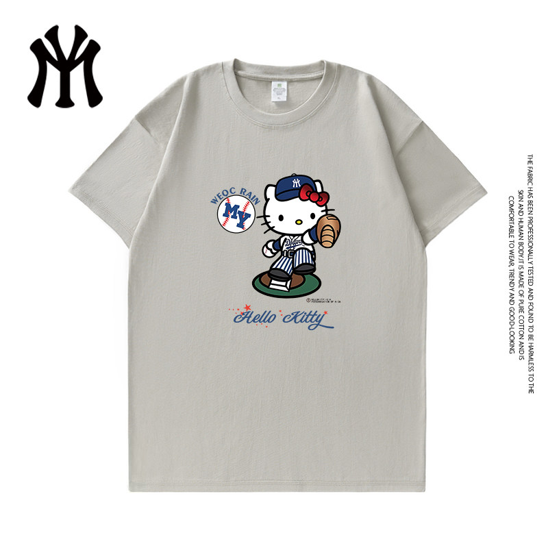 MYVM官方正品夏季情侣纯棉短袖潮流短袖男款爆款26新款T恤男女21