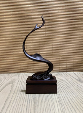 虬龙创意奇石底座托架