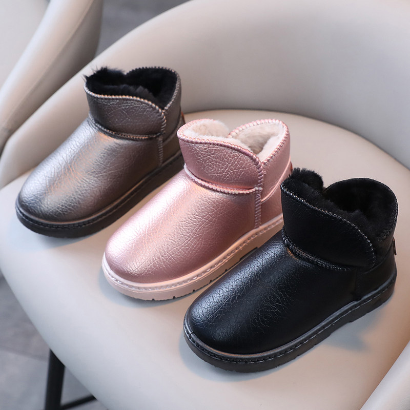 宝宝雪地靴儿童加绒加厚短靴男女童冬季款防水软底小童棉鞋大棉靴,淘宝优惠券,粉丝福利购,淘宝优惠卷