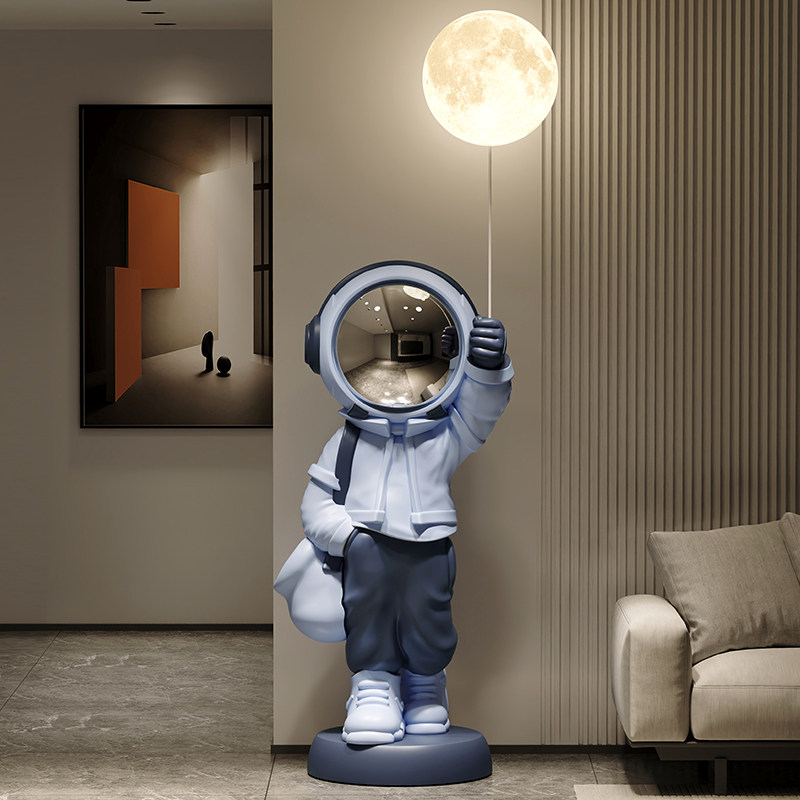 轻奢宇航员太空人客厅落地摆件大型电视柜旁边装饰品高档蓝牙音响,淘宝优惠券,粉丝福利购,淘宝优惠卷