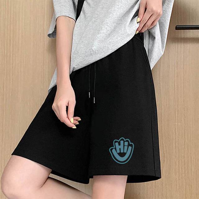 ໂສ້ງຂາສັ້ນກິລາແບບ Drawstring ໃໝ່ແບບເກົາຫຼີ