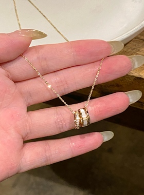 小蛮腰项链轻奢小众锁骨链