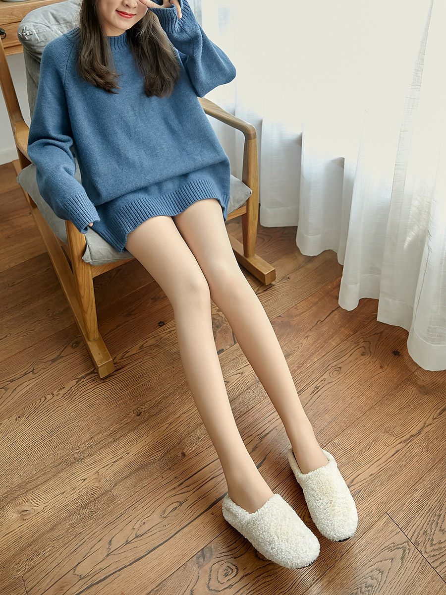 双层打底裤女秋冬裸感外穿 珂莉芬打底裤