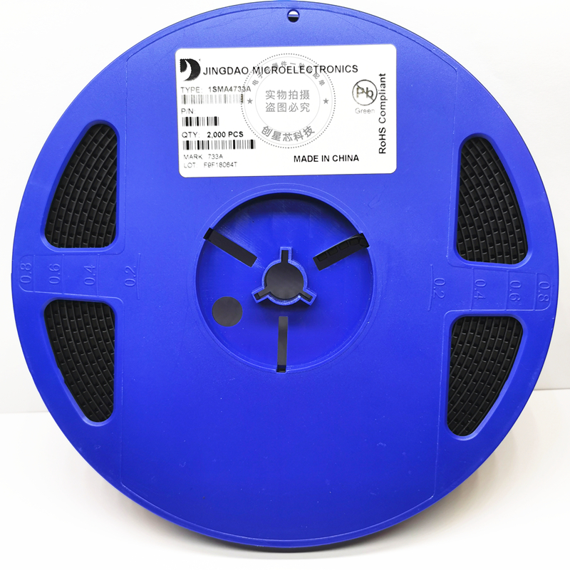 1SMA4740A 1W稳压二极管 10V SMA DO-214AC  丝印740A JDW/晶导 - 图1