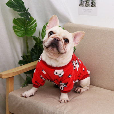 宠物狗狗衣服冬季可爱法斗专用泰迪柯基小型犬中型犬秋冬保暖冬装 虎窝淘