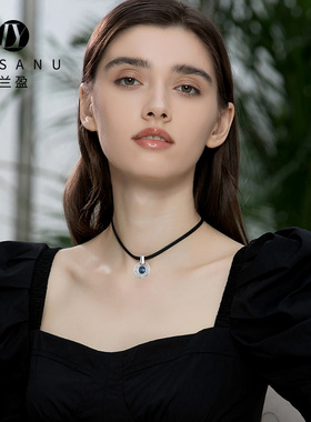 兰盈原创星盘水晶项链