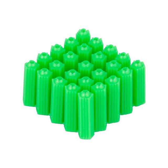 Plastic expansion tube 6mm8cm green