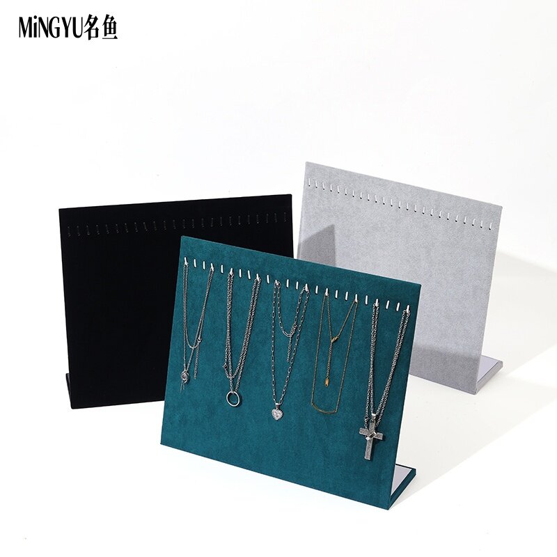 Necklace Bracelet Display Rack Jewelry Display Storage Necklace Board Jewelry Props Earring Ring Pendant