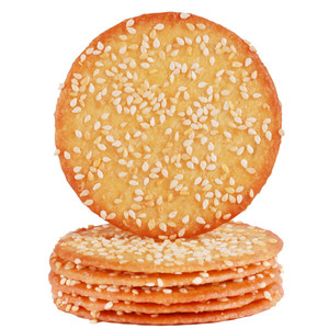 14.9！李湘代言2斤装早餐饼干