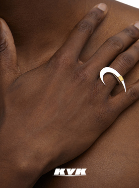 HUNTING系列回形标绕线基础戒