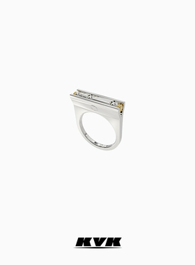 kvkhunting系列金属珠片戒指