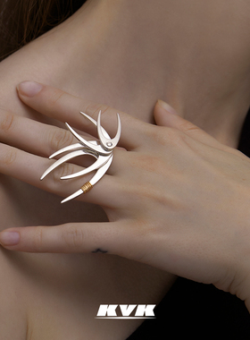 kvkhunting系列回旋镖女戒指