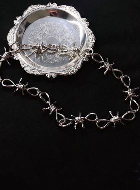 kanzao暗黑风ins超火男女款项链