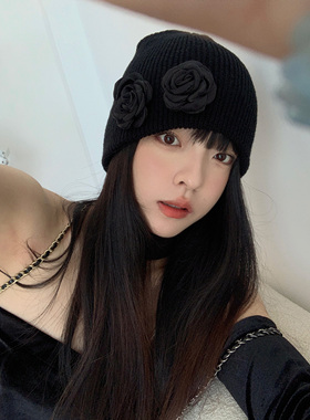 毛线帽出游女秋冬百搭时尚