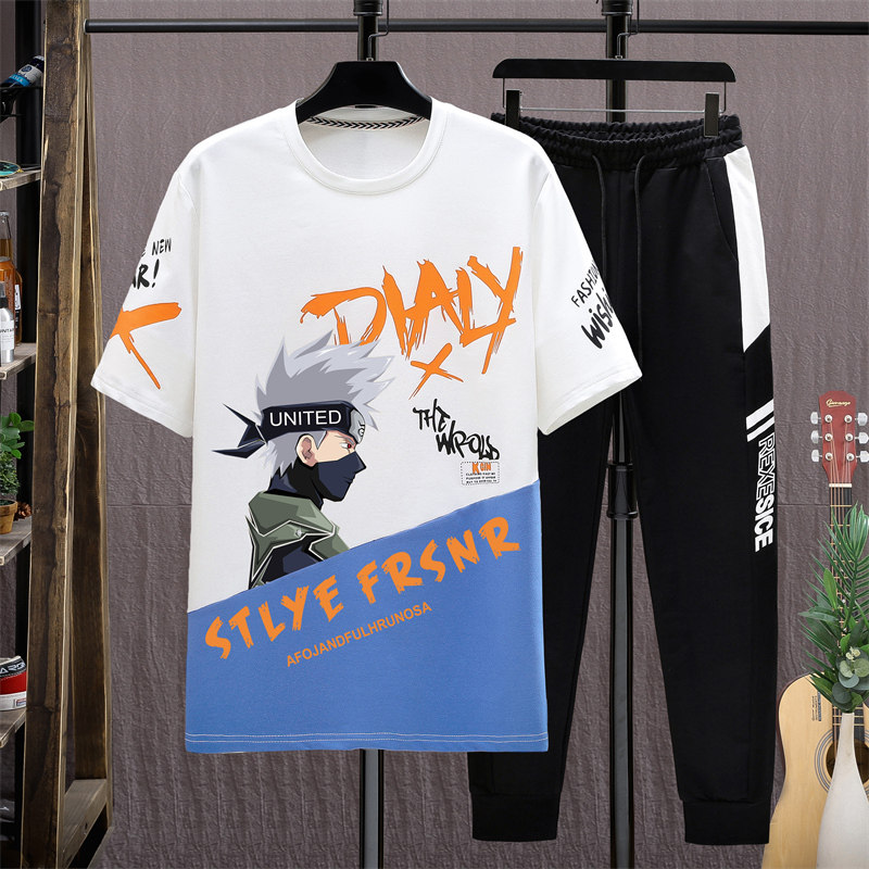 13青少年短袖男孩套装12-15 14 t恤 外叁T恤