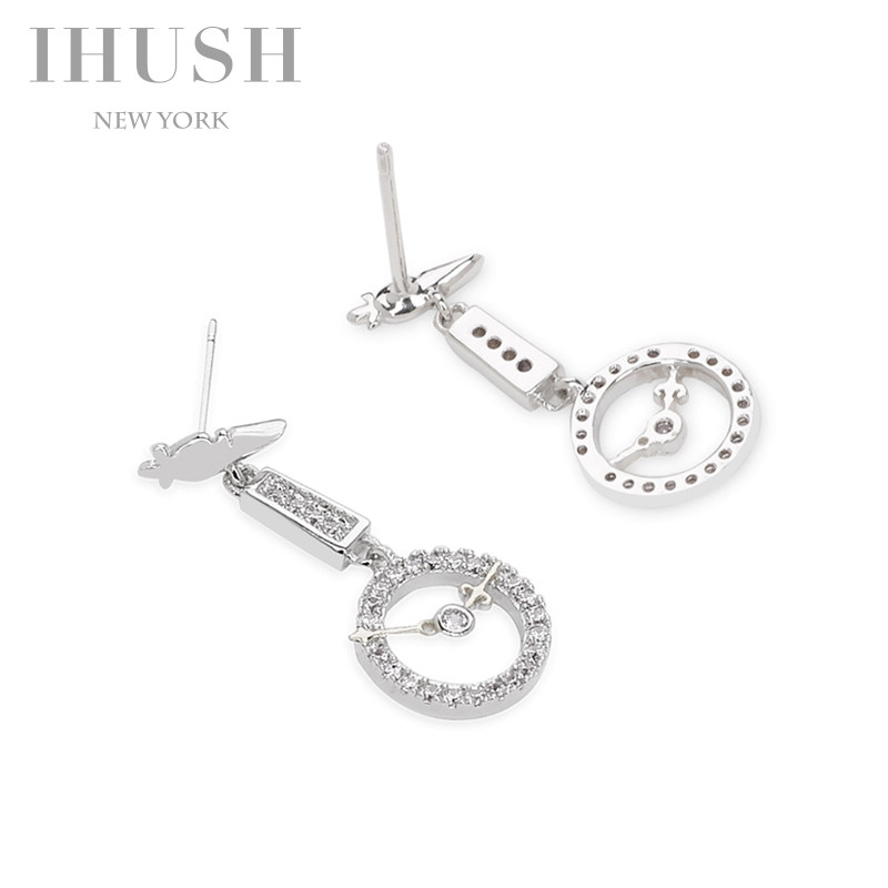 ihush /俏物悄语小清新爱丽丝耳环 ihush俏物悄语饰品耳环