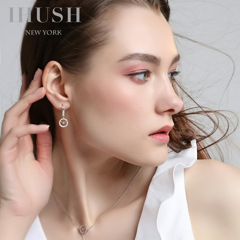 ihush /俏物悄语小清新爱丽丝耳环 ihush俏物悄语饰品耳环