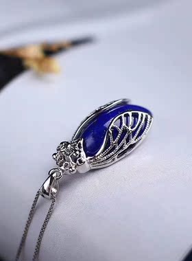 知了珠宝萌物工艺精湛天然青金石