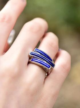 太太的珠宝纯银青金石工艺精湛