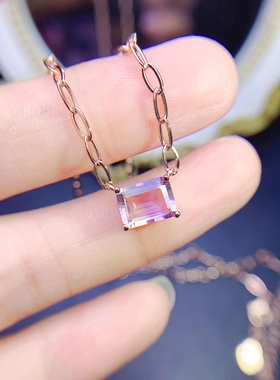 简约时尚小众设计锁骨链基础款