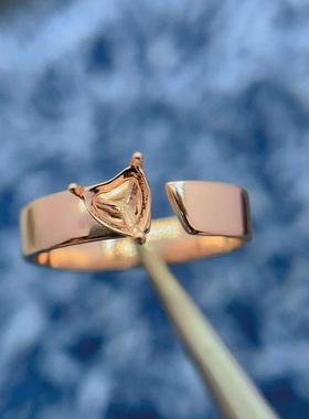 S925银托工厂多款式多尺寸戒指托