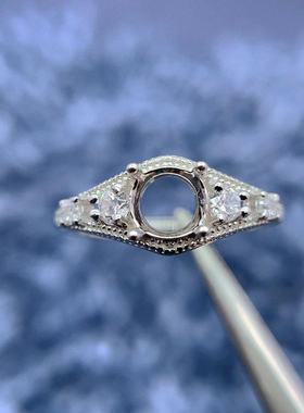 银托工厂S925银戒指空托超多款式