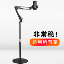 Professional landing microphone holder microphone holder tripod sound recording shockproof frame vertical microphone floor holder