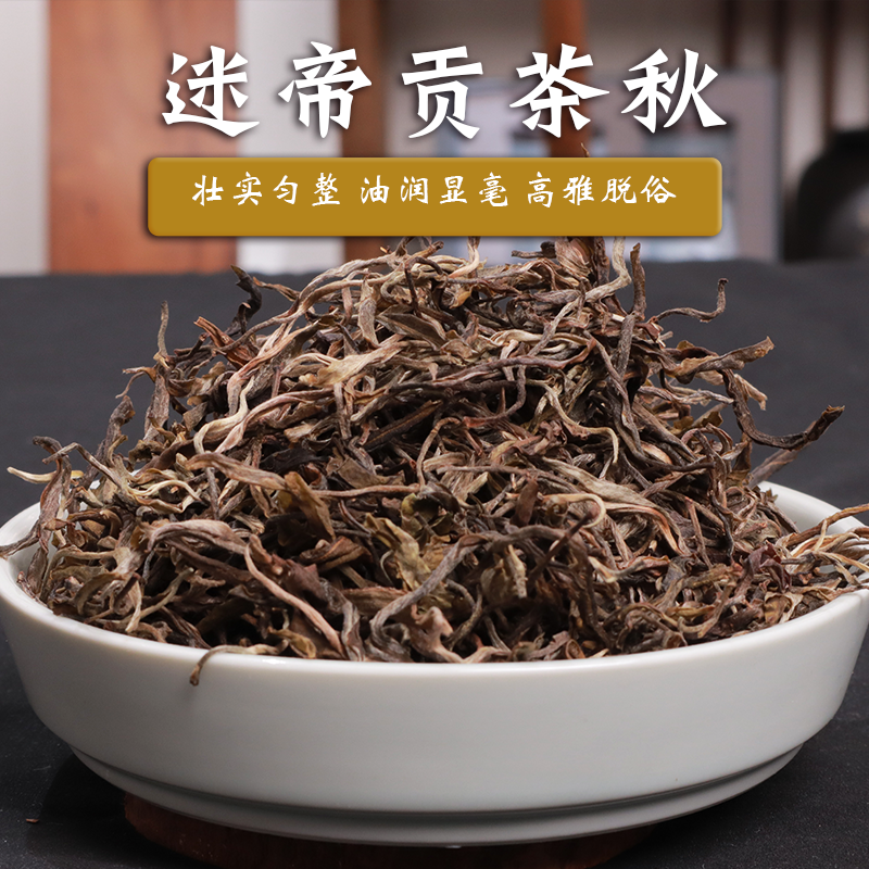 玉灯老人普洱茶生茶散装墨江新抚迷帝贡茶迷倒皇帝2021古树秋500g