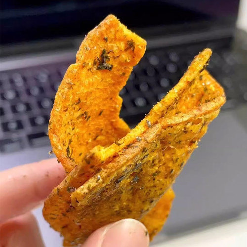 美冴甘梅地瓜片即食海苔地瓜干休闲香脆纯手工原切零食整箱散装 - 图0