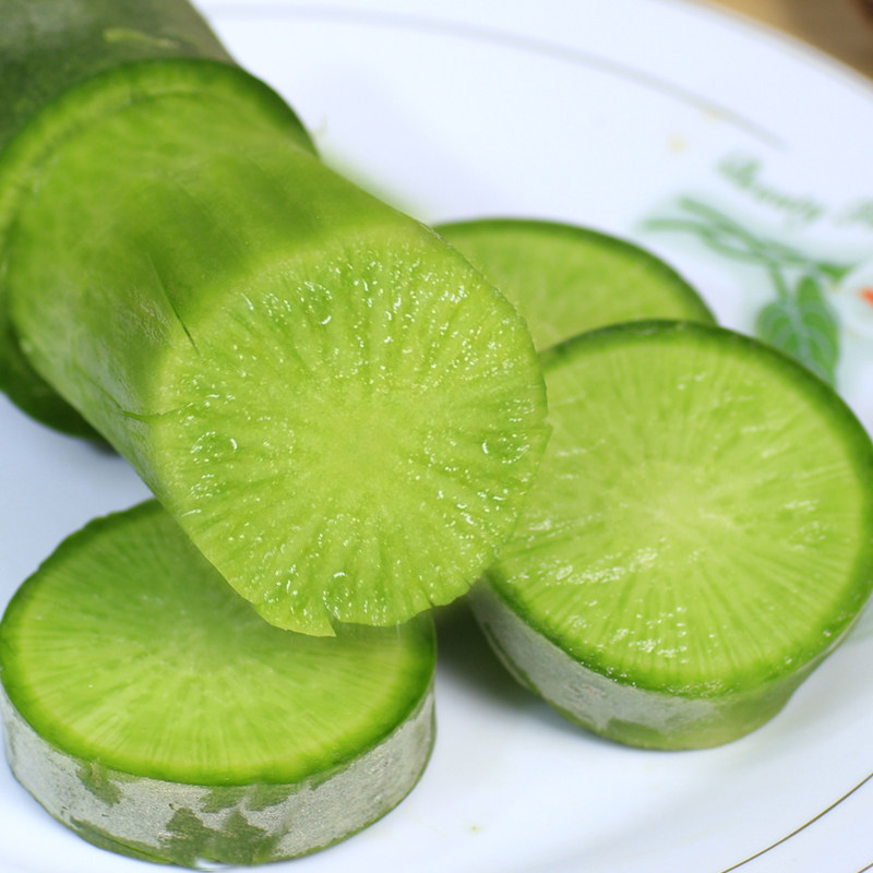 潍坊萝卜水果萝卜甜脆水果型潍县沙窝青萝卜10斤新鲜天津生吃正宗,淘宝优惠券,粉丝福利购,淘宝优惠卷