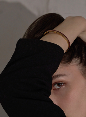 设计师手镯ins钛钢原创情侣