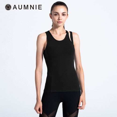 AUMNIE澳弥尼汇集背心瑜伽运动健身含胸垫防震聚拢收副乳高强度 - 图2