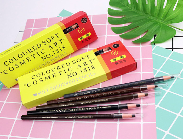 满额包邮 批发新手影楼拉线眉笔不用削眼线笔易上色不晕染长17cm,淘宝优惠券,粉丝福利购,淘宝优惠卷