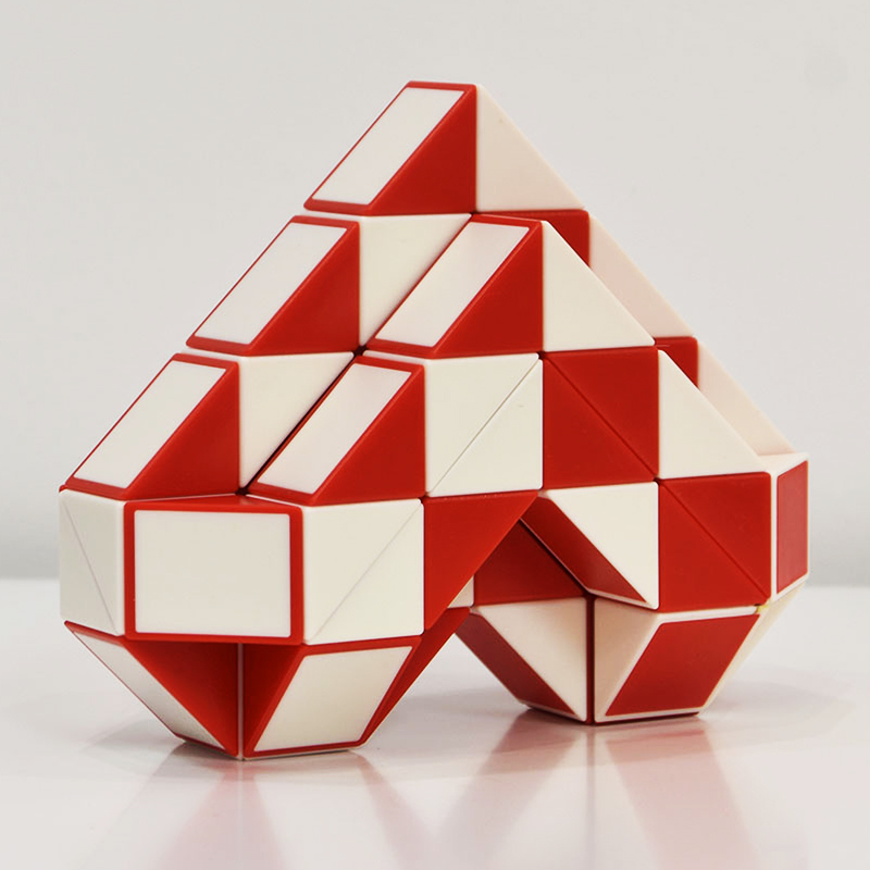 奇艺儿童百变魔尺24段36段48节72幼儿园60小学生益智异形魔方玩具 - 图0