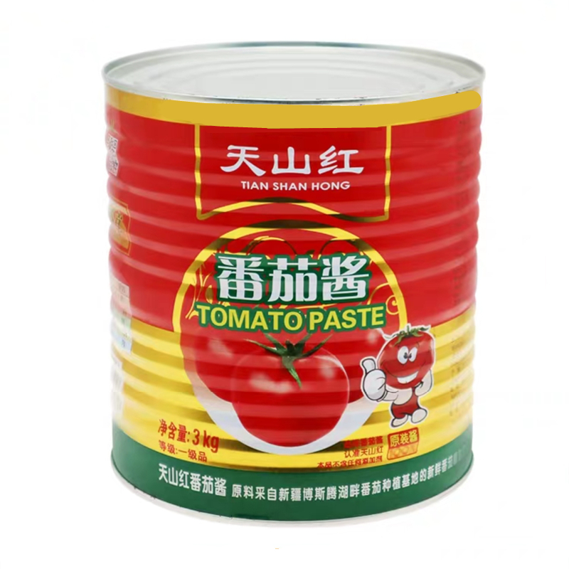 天山红番茄酱 3kgTomato番茄原浆罐头原装酱新疆特产番茄调味酱-图3