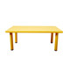 Kindergarten table plastic rectangular game toys