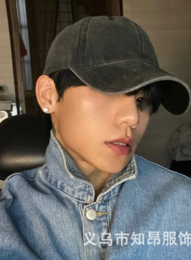做旧棒球帽男鸭舌Retro baseball cap men women hat n caps hats