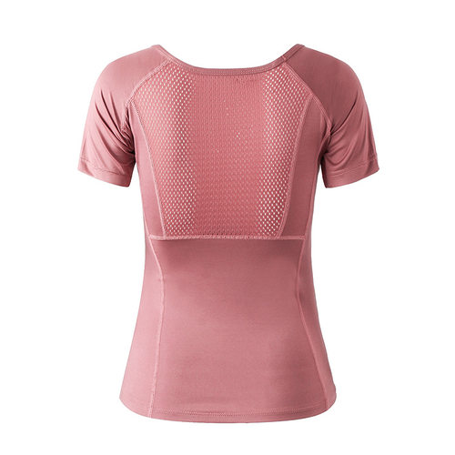 Workout Yoga Female T-shirt Gym Woman Sportswear Women Sport-图0