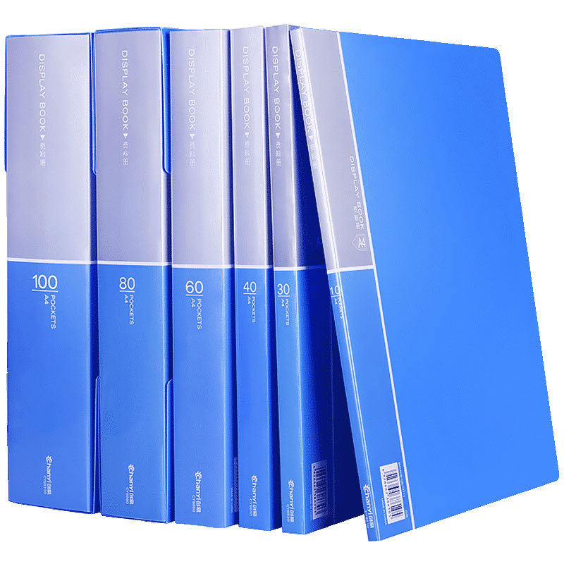 a4 clear book display file文件夹 document folders 资料夹透明 - 图3