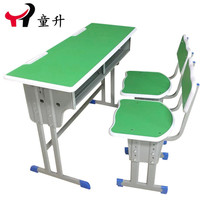 Custom class table and chairs classrooms for school and primary school students lifting double class table and chairs coaching class training class desk